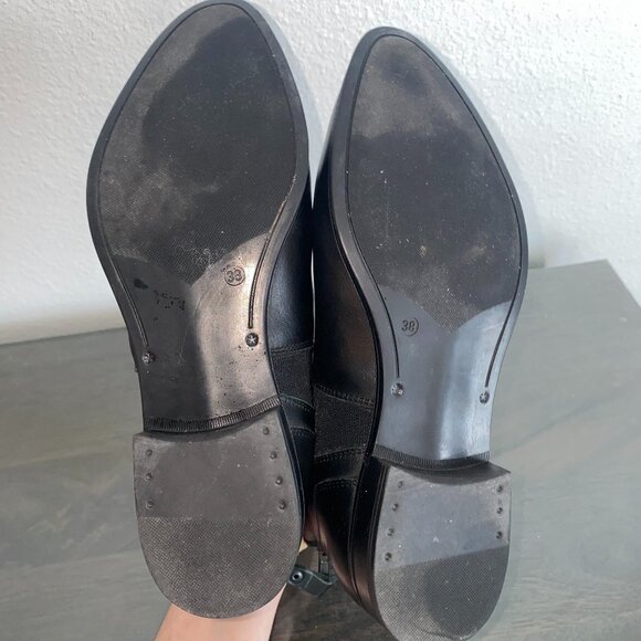 Steve Madden Ankle Chelsea Boots Back Zipper Booties - Picture 4 of 5